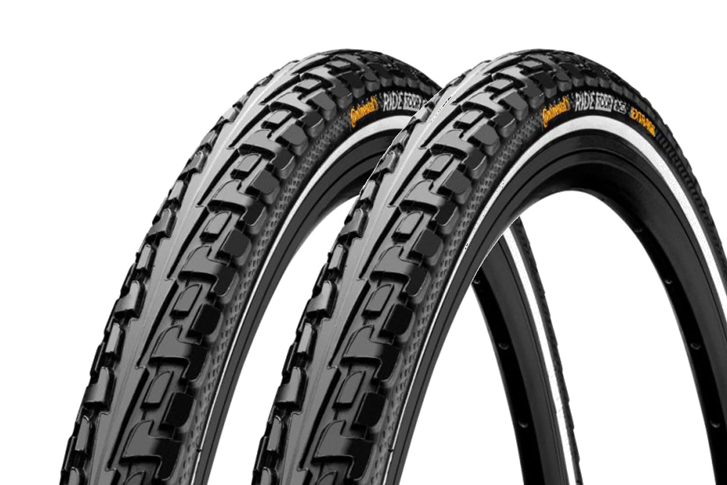 2 pieces 28" inch Continental Ride Tour bicycle tire tire cover tire 42-622 reflex black