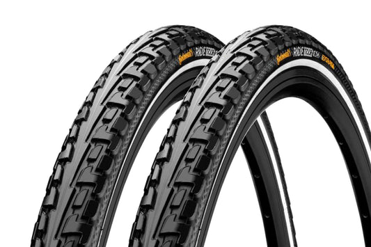 2 pieces 28" inch Continental Ride Tour bicycle tire tire cover tire 42-622 reflex black