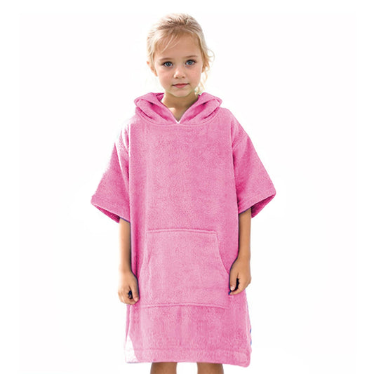 DiaryLook Kids Hooded Beach Poncho, Absorbent Towel Poncho for Boys and Girls, 2-5 years old, Ideal for Beach, Swimming, and Surfing.