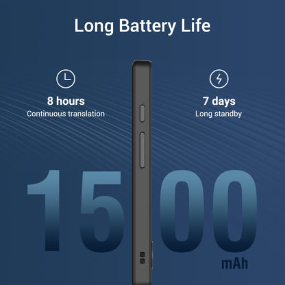 ANFIER Offline Language Translator [Latest AI Language Translator - W12] 144 languages and accents with 3.7-inch touchscreen Instant two-way translation