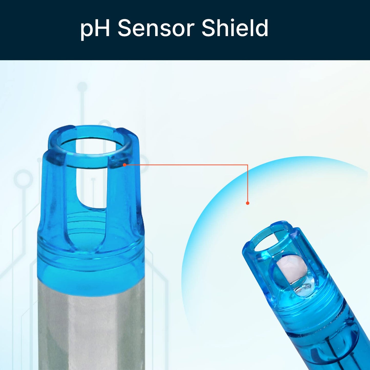 Apera Instruments 201-C combined pH electrode, BNC connection, polycarbonate/glass, AI1301