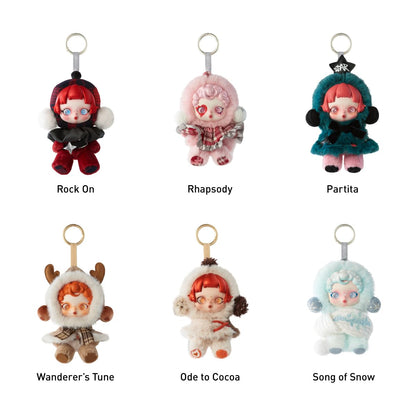 POP MART SKULLPANDA Winter Symphony Series Plush Anime Action Figures Collectible Art Toy Figures Gift 1PC