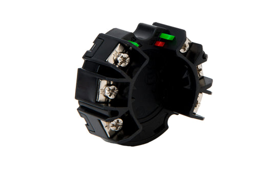 ES-Turn/Push/Grid Switch Module ES-2T(R)/2 built-in switch module, European patented system, black/green/red