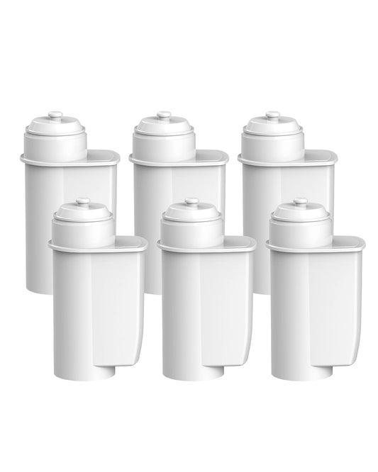 AQUA CREST water filter replacement for Brita® Intenza; Siemens® TZ70033, TCZ7003, EQ. Series; Bosch® 12008246 - including various models from Neff® & Gaggenau®, reduce PFAS, PFOA/PFOS (6).