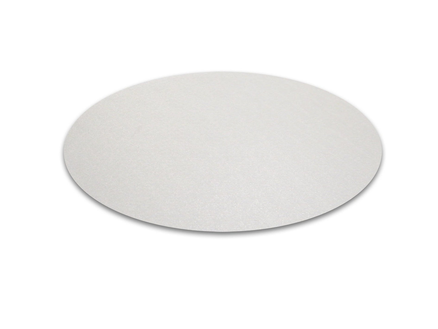 Floortex floor protection mat | Office chair pad ultimat | 60 cm diameter | made of original Floortex polycarbonate | transparent | round | for all floors