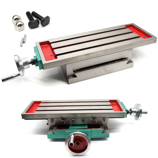 Multi-functional cross table milling machine coordinate table spindle drilling machine 450X170mm metal expert cast iron column drilling machine