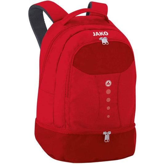 JAKO Unisex Backpack Striker, Red, EMPTY/NO SIZE