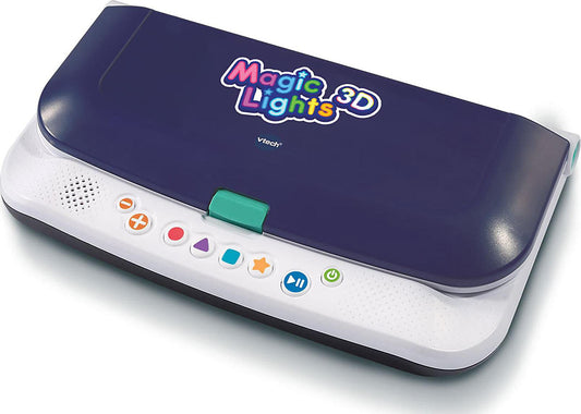 VTech Magic Lights 3D - Illuminated plug-in game with sounds, melodies, and animations - For children ages 4-12.