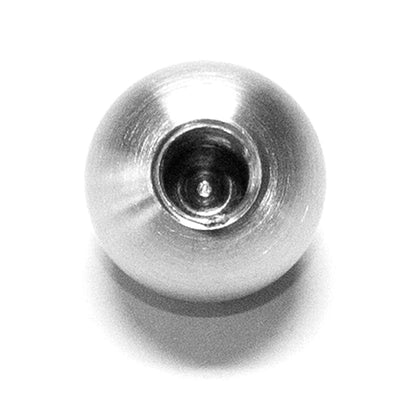 PRIOsteel decorative ball Full ball with thread Stainless steel balls Rod ball end cap - Set of 10 balls for M6 rod as decorative elements for railing fence staircase handrail holders made of stainless steel V2A
