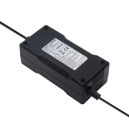 Abakoo power supply charger cable 42V 3A for 36V batteries with 3-pin XLR connector plug for e-bike electric bicycle battery packs for charging replaces HP1202L3