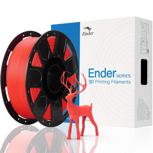 Official PLA filament 1.75mm, 3D printer filament, filament 3D printing materials, Tolerance: ±0.03mm, 1kg (2.2LBS)/Spool, Red