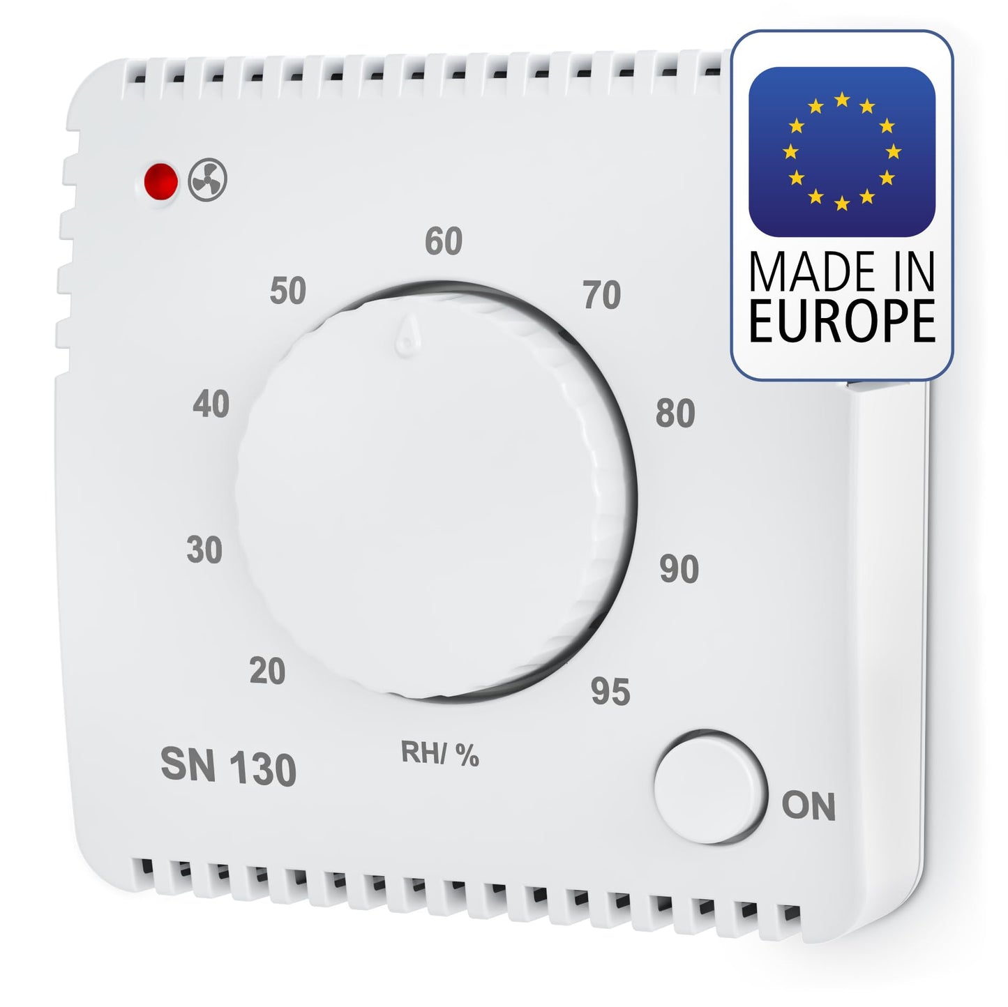 ELECTROBOCK SN130 Moisture Sensor for automatic fan control | Bathroom, laundry room, and basement | Detection and removal of excessive humidity