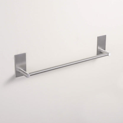 KES towel holder without drilling bathroom towel bar self-adhesive towel rack stainless steel SUS304 bath towel holder stick 40CM pole brushed, A7000S40-2