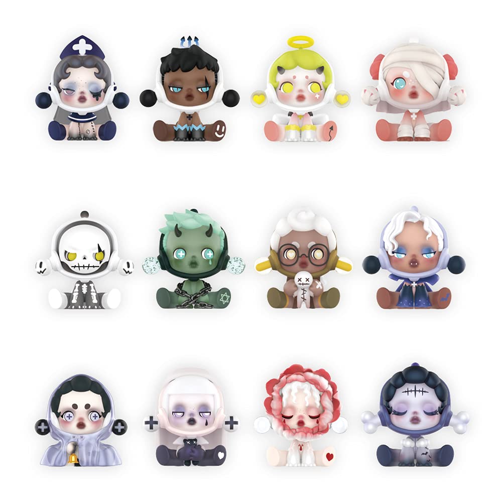 POP MART Skullpanda Ancient Castle Series 1PC Pop Figures Random Figures Action Figures Collectible Figures and Collector Art Toys Toy Figures Gift
