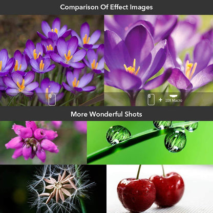 Apexel updated HD Phone Lens Kit-170° super wide angle, 10x macro lens, 2.0X telephoto lens, 110° wide angle, 195° fisheye lens for iPhone, Android, Samsung, and most phones.