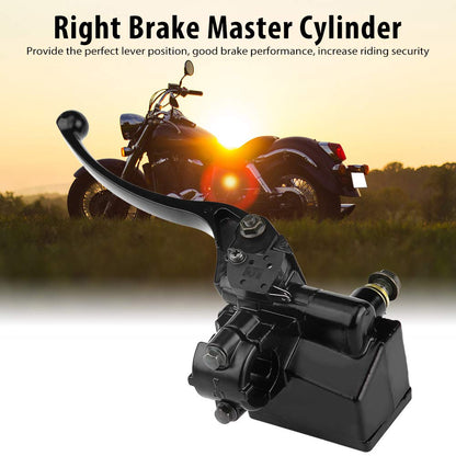 brake cylinder scooter, motorcycle master brake cylinder, motorcycle brake pump, 7/8" 22mm motorcycle front right brake clutch lever brake cylinder clutch lever main cylinder motorcycle master brake cylinder for YFZ4