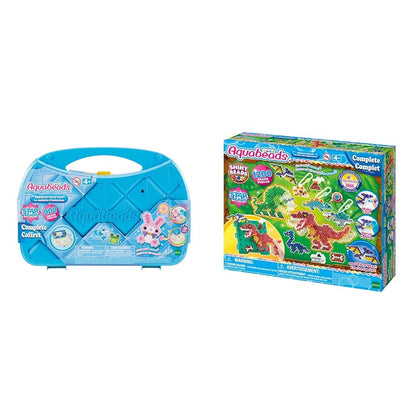 Aquabeads 31912 Starter Set in a case & 31994 Dinosaur Craft Set - Small
