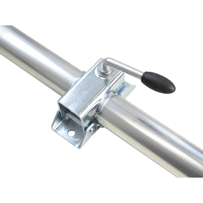 The Drive | 2X Trailer Stabilizers with Clamp Holder for Car Trailers | Jack Stand | Drop Leg Jacks | Trailer Support | Length: 600mm Ø: 48mm