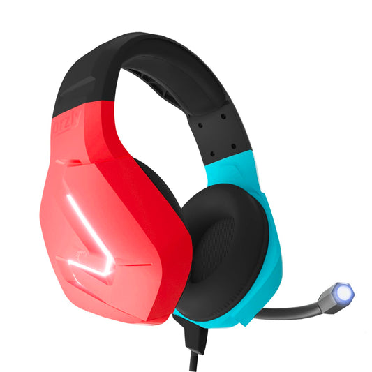 Gaming headset for PC PS5, PlayStation PS4, Xbox Series X | S, Xbox ONE, Nintendo Switch, laptop & Google Stadia. Stereo sound with noise-cancelling microphone - Hornet RXH-20 Tanami edition.