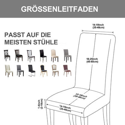 Yugarlibi Chair Covers 4 Pack Stretch Chair Covers Elastic Chair Cover Removable Washable Chair Protectors for Kitchen Restaurant Hotel Banquet Wedding (Bordeaux, 4 Pieces)