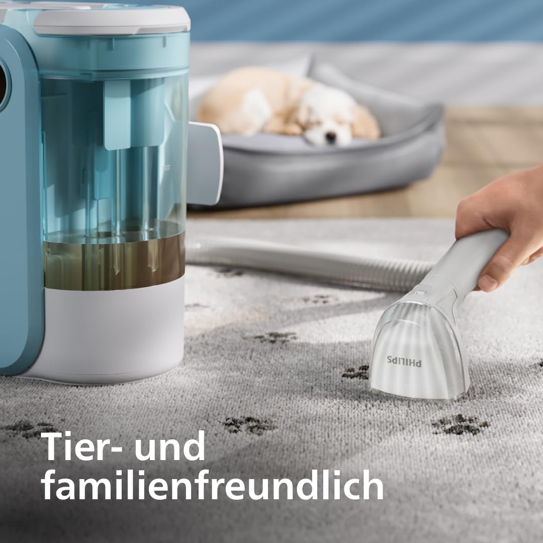 Philips Stain Remover - cleaning agent for carpets and upholstery, safe to use with Philips Stain Removal device, highly concentrated and fast-acting formula (XV1732/01)