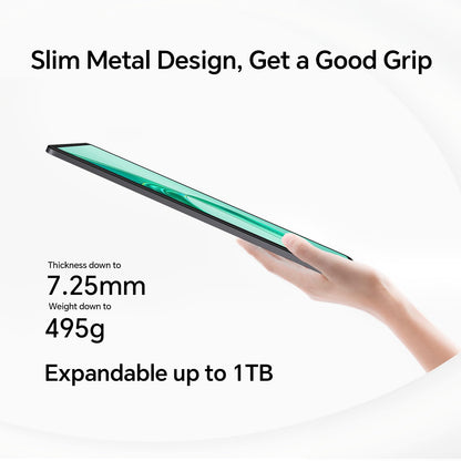 HONOR Pad X8a - Tablet, WiFi, 11 inch, 4GB + 128GB, 90 Hz FullView display, 8300mAh battery, 4 speakers, metal body, Android 14, Space Grey.
