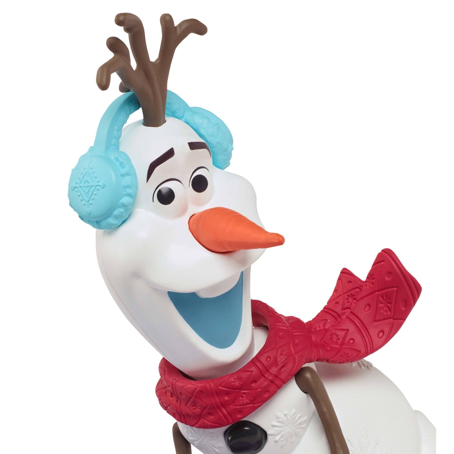 Mattel Disney Frozen Olaf doll with accessories, Treats Sled with Olaf doll, mobile food cart, food items, and more, inspired by Frozen: Winterfest, JBG55.