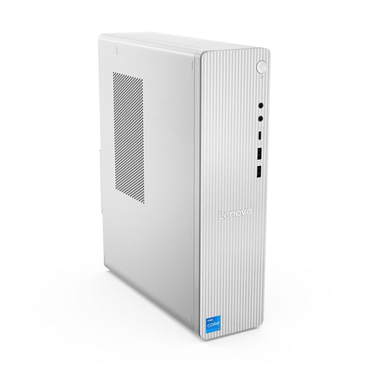 Lenovo IdeaCentre Tower Desktop PC 8L | Intel Core i3-14100 | 8GB RAM | 512GB SSD | Intel Graphics | Windows 11 Home | grey | QWERTZ | 3 months Premium Care