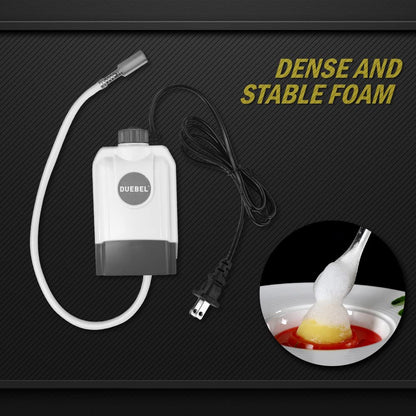 DUEBEL Molecular Gastronomy foam generator, stepless speed control, foam generating set, creative cooking tool.