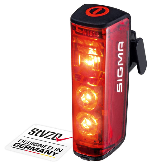 SIGMA Blaze | LED bike rear light | StVZO approved, rechargeable rear light with brake light