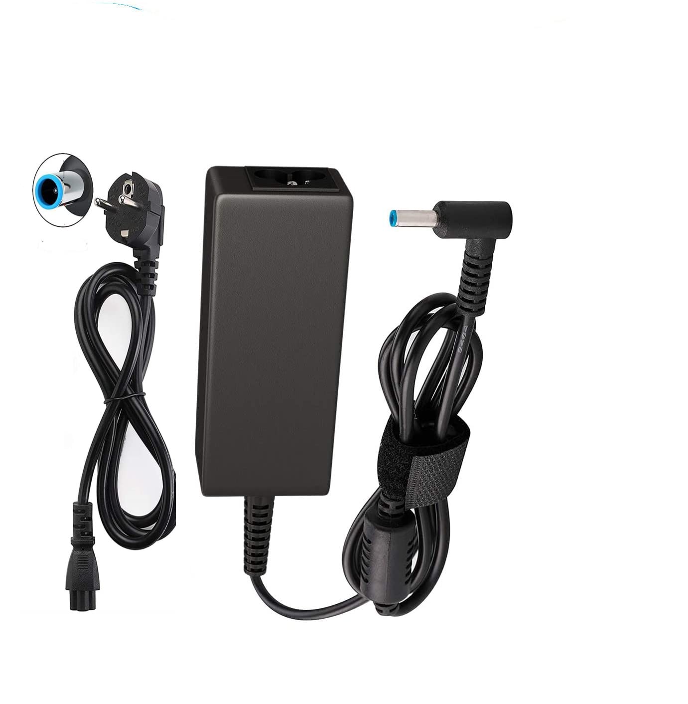 HP laptop charger 45W 19.5V 2.31A notebook laptop power supply AC adapter for HP network battery power supply charger plug: 【4.5mm*3mm】