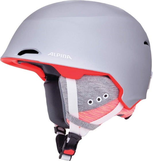 Alpina A9206 ski helmet, Silver-Flamingo Matt, 53-57 cm.