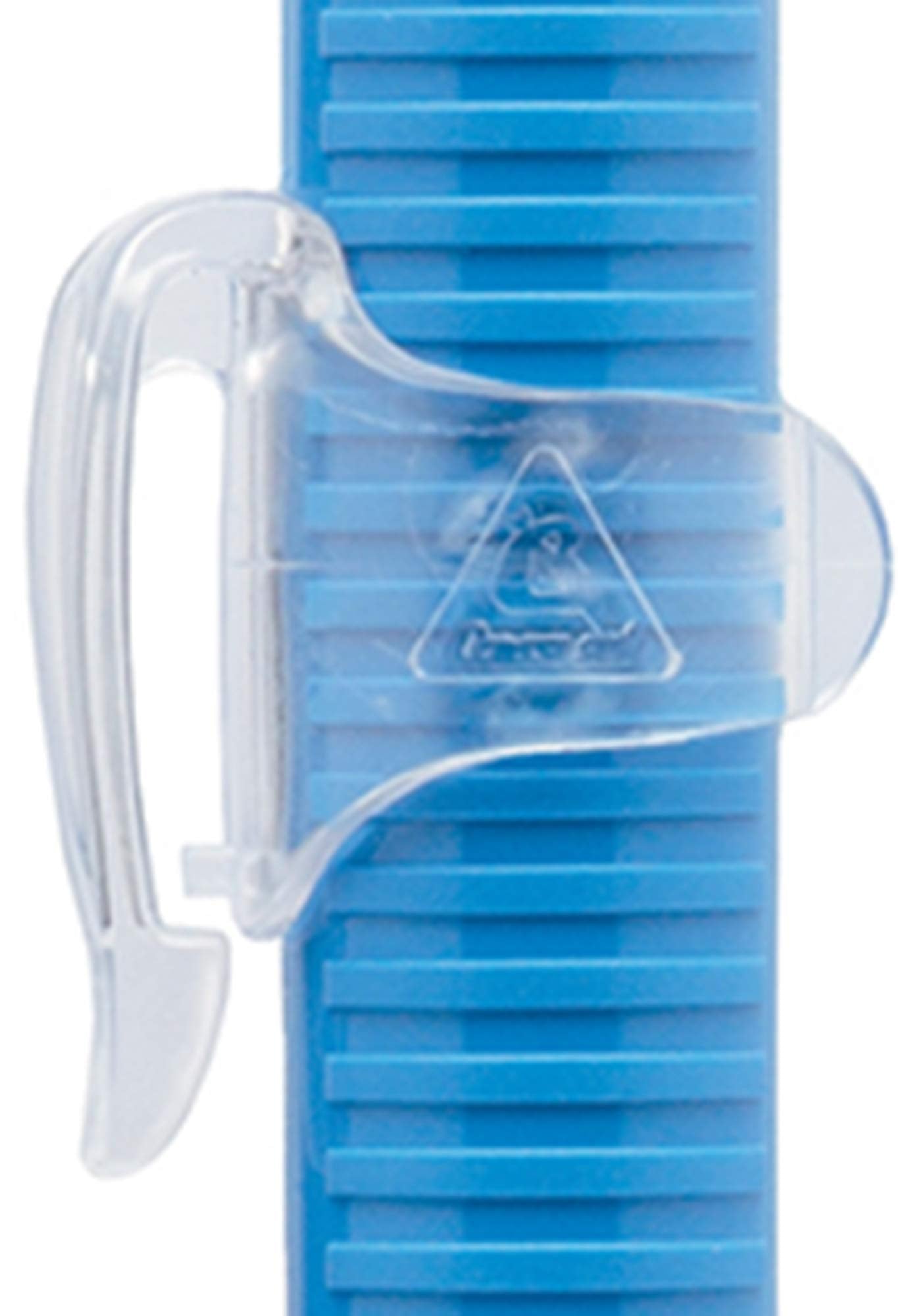 Cressi Moon Kid Combo Set - Snorkeling mask + snorkel for kids, Transparent/Blue, One size
