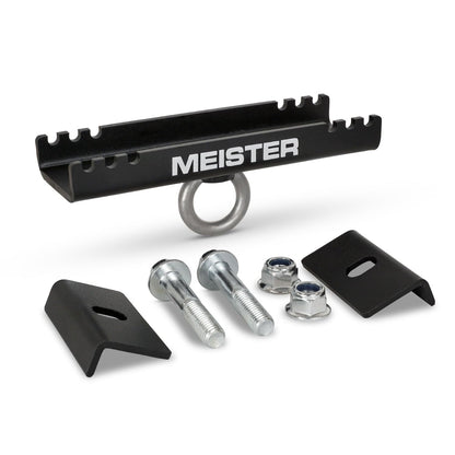 Master Beam Clamp Hanger Mount for boxing & MMA heavy bags, suspension straps & ceiling mounts, Black - 3.5" - 5.5"