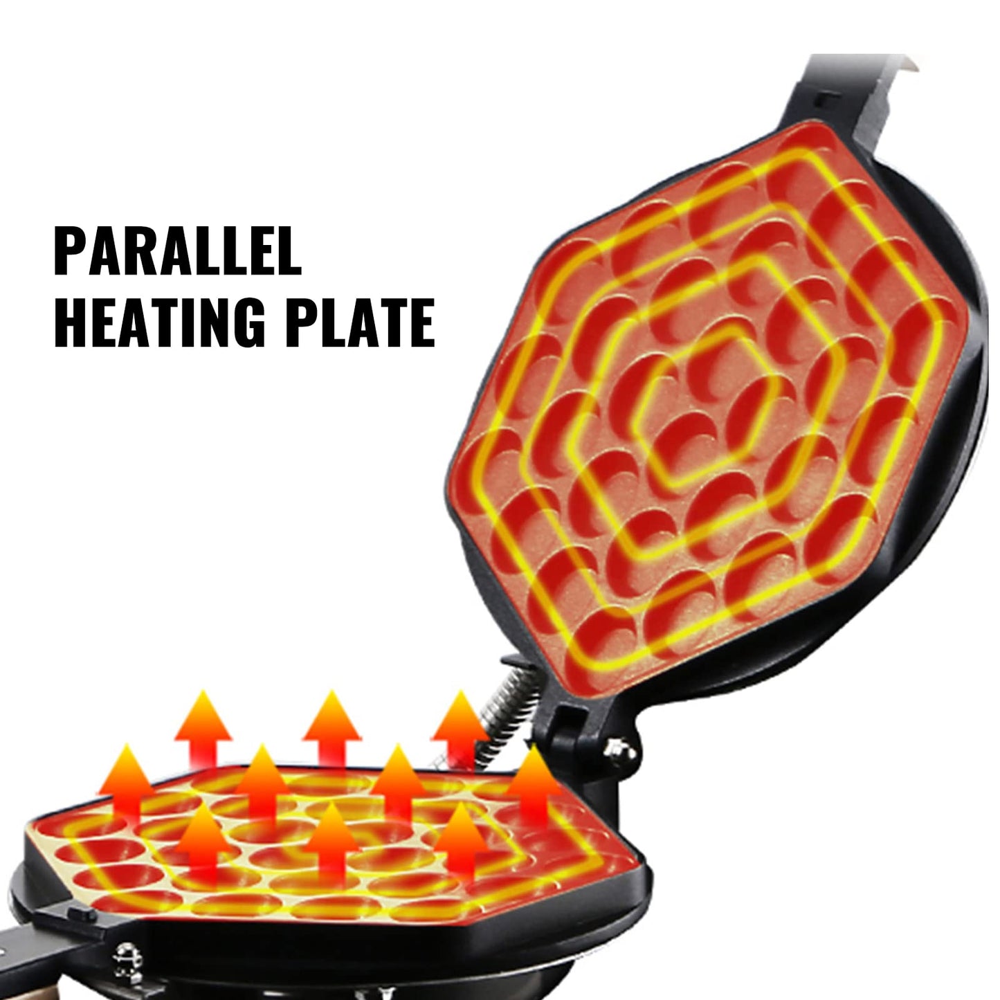 BananaB Waffle Maker 1400w Waffle Machine Waffle Iron 6 kg Waffle Maker Waffle Size Baking Tray Kitchen Appliances Commercial Egg Waffle Maker Stainless Steel 220v.