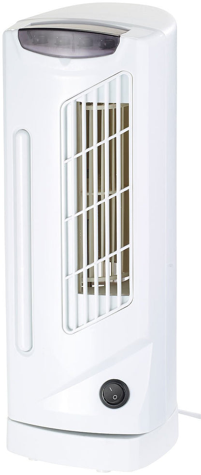Sichler Household Appliances Bladeless Fan: Table Tower Fan VT-130.T with 90° oscillation, 3 speeds, 25 W (Tower fan, bladeless fan, cooler)