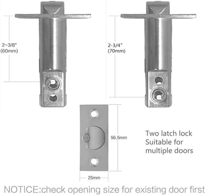 Spotact keyless door lock with mechanical code lock retro style 6-password lock suitable for garage, hotel, office, studio, warehouses.