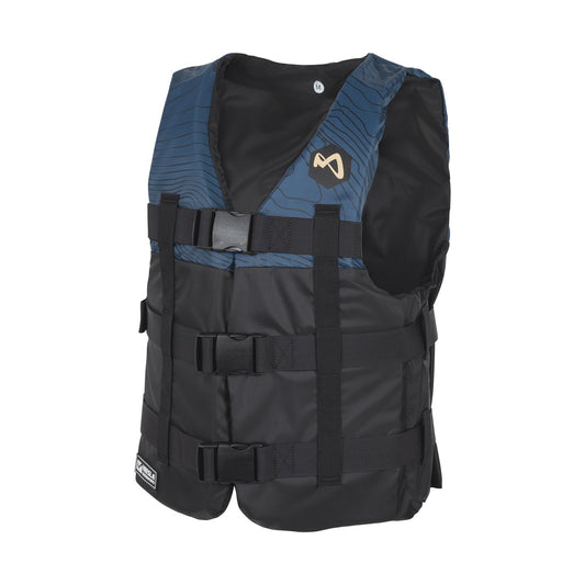 Like life jacket H210, 2XS-4XL, floatation aid for adults & children. Lightweight 50N buoyancy aid for men & women. Impact protection vest for jet skis, SUP, water skiing, kayaking, wakeboarding.