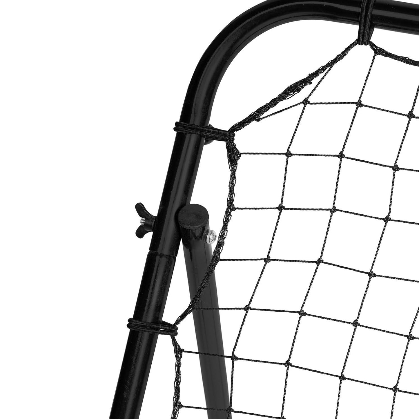 VirtuFit Adjustable Soccer Rebounder - Kickback - Tchoukball - 100 x 100 cm - Soccer Goal Training Equipment