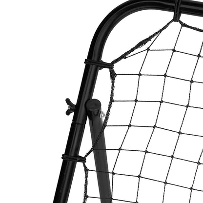 VirtuFit Adjustable Soccer Rebounder - Kickback - Tchoukball - 100 x 100 cm - Soccer Goal Training Equipment