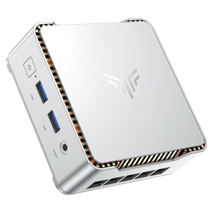 NiPoGi Essenx E2 Mini PC W-11 Pro, Intel Alder Lake-N97 (up to 3.6 GHz), 16GB DDR4 512GB M.2 SSD Mini Desktop Computer, Dual-WiFi, HDMI, DP, 4K Dual-Display Micro-PC with VESA for School/Office/Home.