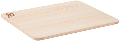 KAI Shun Hinoki Cutting Board, Size S - Japanese Cypress - Dimension 27.5 x 21.5 x 1 cm Cutting surface Wooden board for cutting.