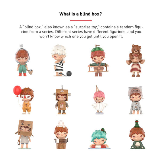 POP MART Hirono Little Mischief Series-3PC Pop Figures Random Figures Action Figures Collectible Figures and Collector Art Toys Toy Figures Gift