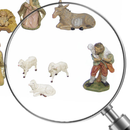 Alfred Kolbe Nativity Christmas Nativity figurines, Colorful