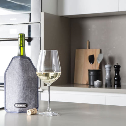 Le Creuset Activ Wine Cooler for wine or champagne, WA 126, Grey, 59142013206468, Grey Linen