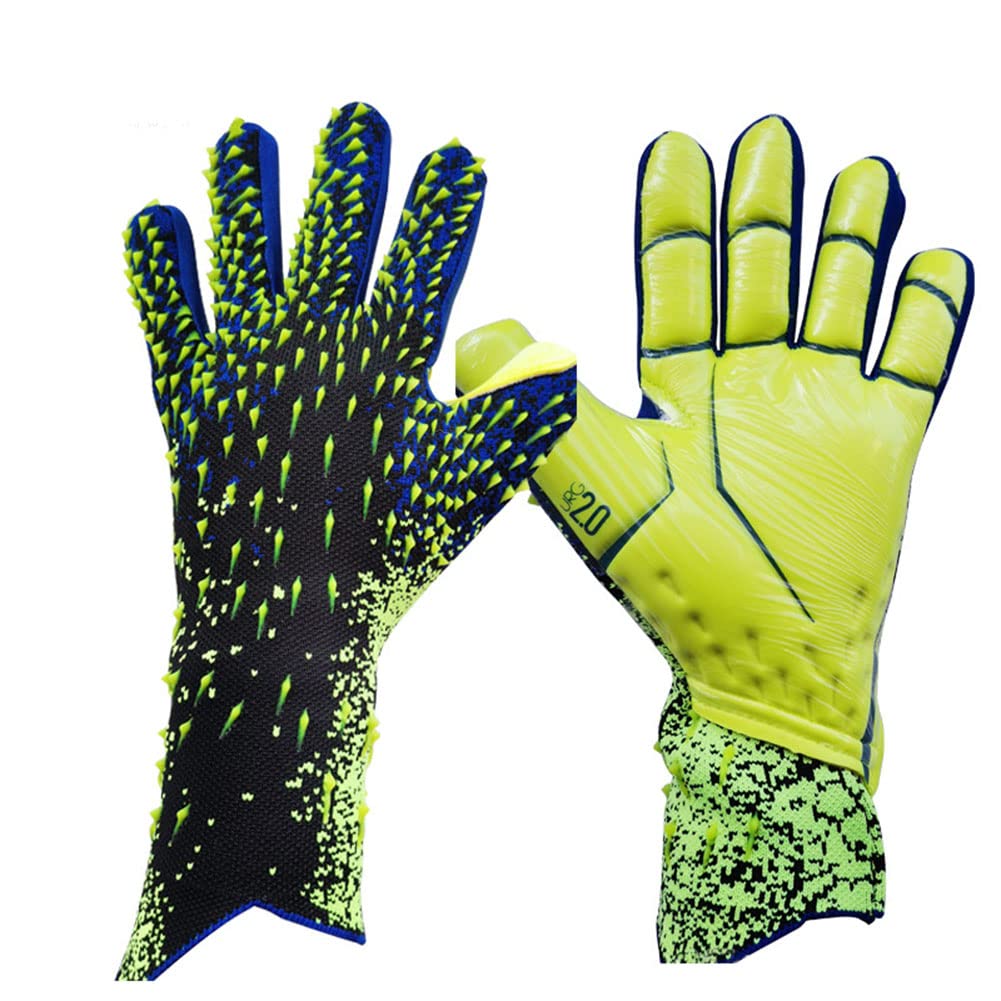 FASECKS soccer goalkeeper gloves for boys, kids, adults, soccer goalkeeper kit, size 6/7/8/9/10
