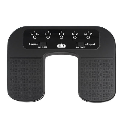 Tavsou Bluetooth Page Turner Pedal for tablets smartphones rechargeable silent (Plus)