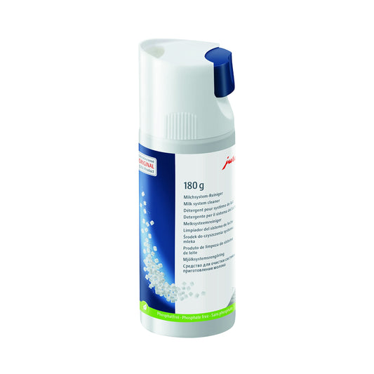 JURA original - Mini-tabs for milk system cleaning, 60 cleanings - TÜV-certified hygiene - 180g dosing system - 24211