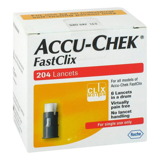 ACCU-CHEK FastClix 200+4 sterile lancets
