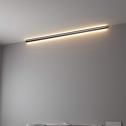 LOMAY Long LED Wall Light Indoor Dimmable with Remote Control, Black Corner Wall Lamp Stairs LED Lighting, 3000K-6000K, Modern Living Room Wall Lighting Made of Aluminum, 50CM/14W